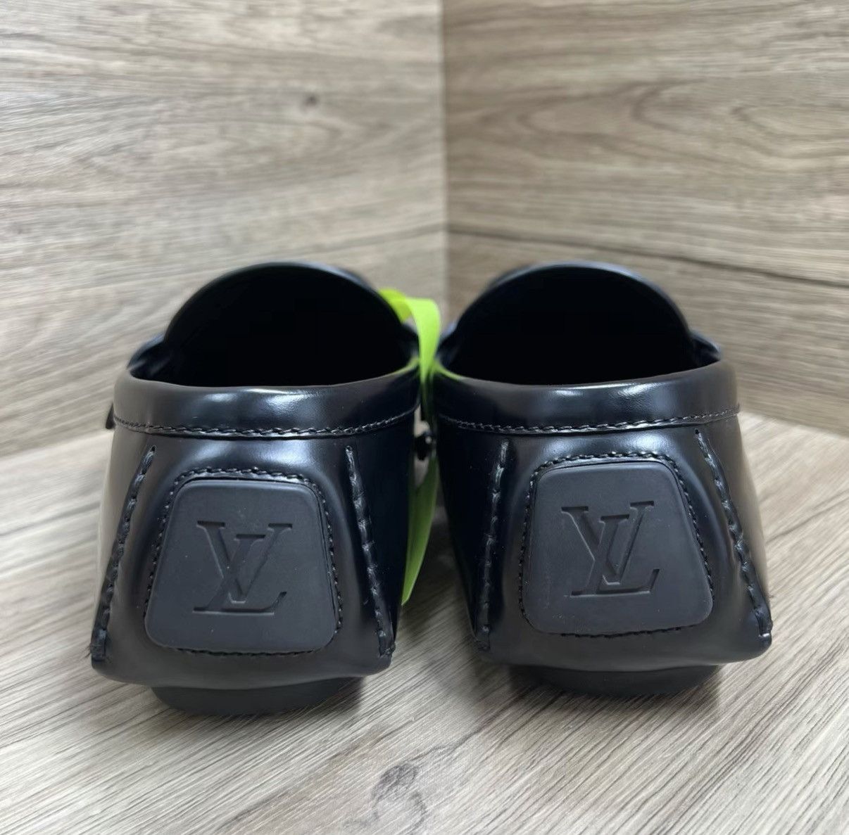 Louis Vuitton Louis Vuitton Footprint Black Leather Bear Paw Loafers J41 Size US 8 / EU 41 - 4 Thumbnail