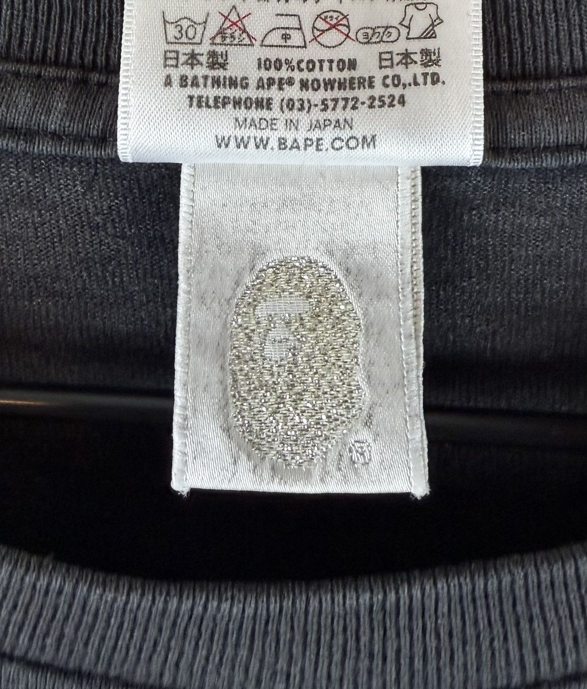 Bape Bape Logo Print T-Shirt Size US L / EU 52-54 / 3 - 6 Thumbnail