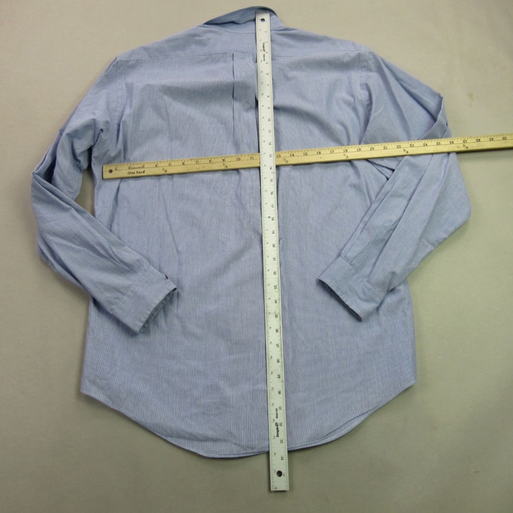 Polo Ralph Lauren Ralph Lauren Shirt Mens 15.5 L Long Sleeve Lightweight Button Front Yarmouth Blue Polo Ralph Lauren Button-Up Shirt Mens L Blue Size US L / EU 52-54 / 3 - 6 Thumbnail