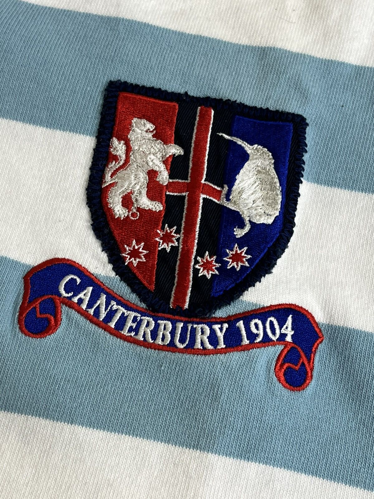 Canterbury of New Zealand Vintage Canterbury 1904 Embroidered Rugby Shirt Size US XL / EU 56 / 4 - 8 Thumbnail