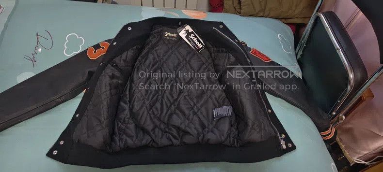 Schott Schott NYC Men's Baseball Jackets Size US S / EU 44-46 / 1 - 3 Thumbnail