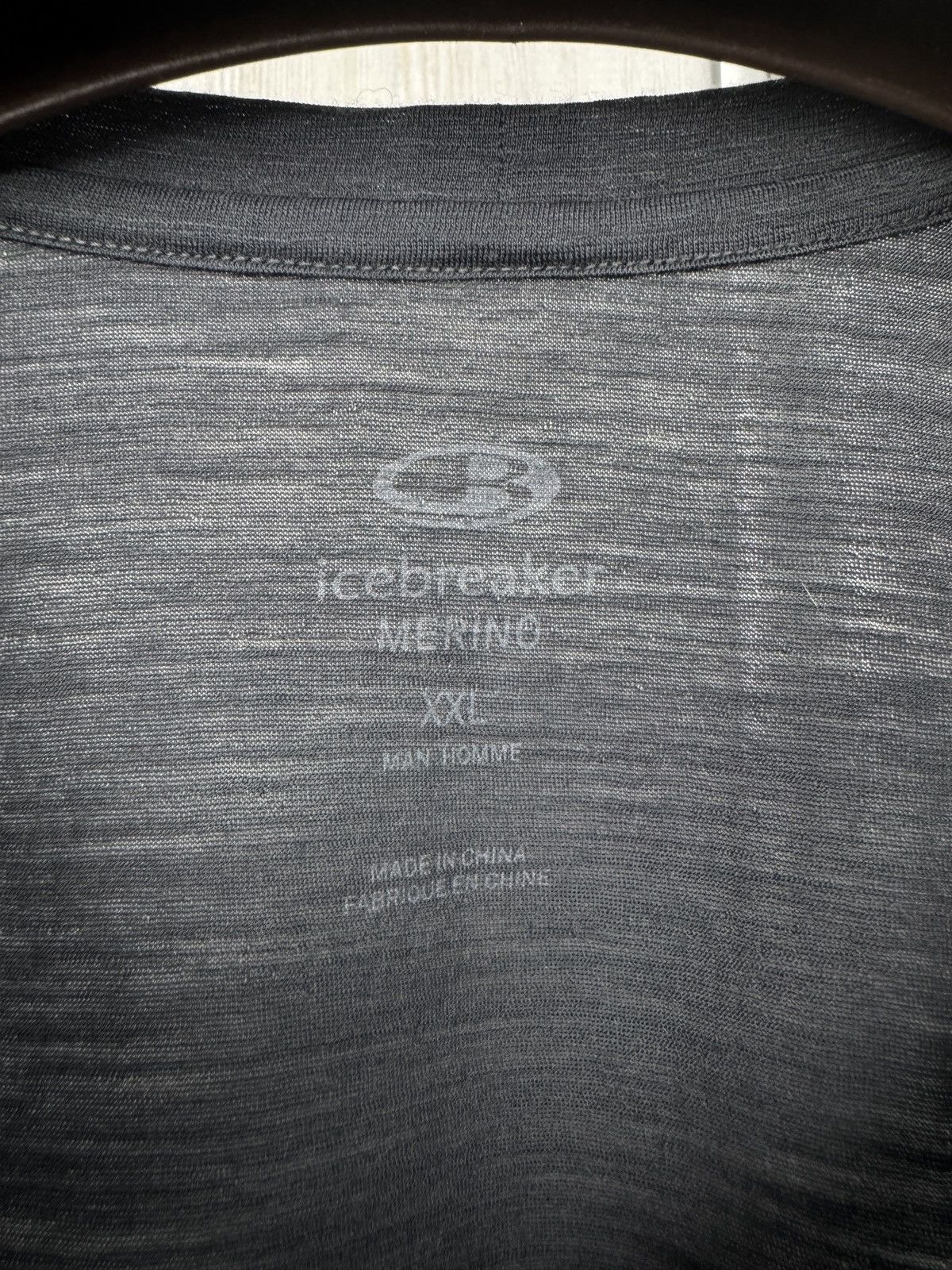 Icebreaker Icebreaker Merino wool graphite grey tee shirt sz XXL Size US XXL / EU 58 / 5 - 5 Thumbnail