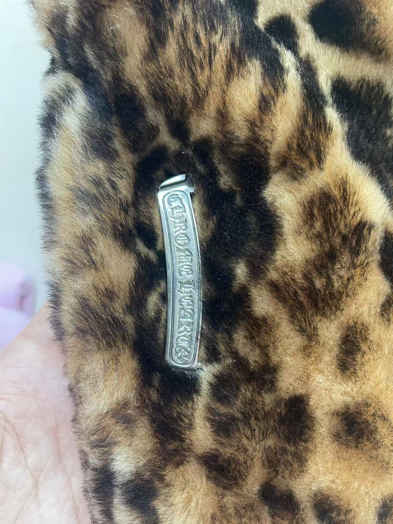 Chrome Hearts Chrome Hearts Leopard Fur Pendant Mini Tote Bag Size ONE SIZE - 6 Thumbnail