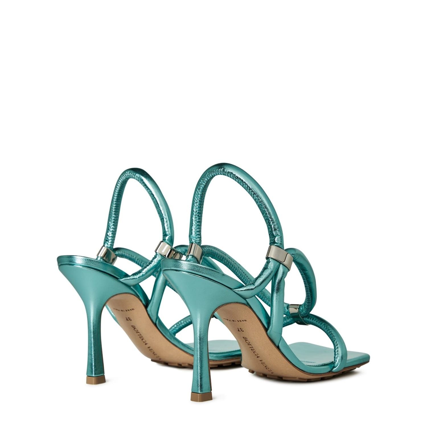 Bottega Veneta Bottega Veneta Stretch Strap Sandal in Blue Size US 6 / IT 36 - 3 Thumbnail