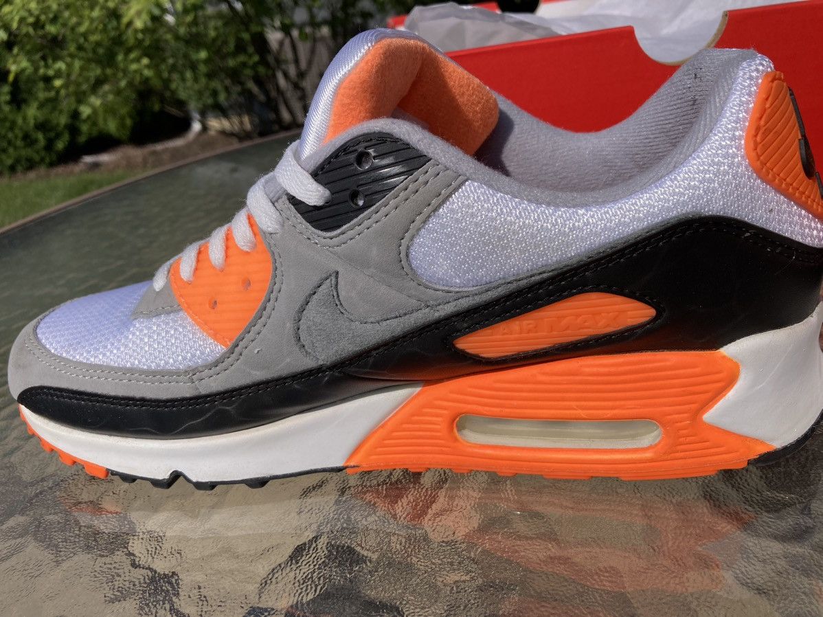 Nike Nike Air Max 90 Recraft Total Orange Size US 11 / EU 44 - 8 Thumbnail