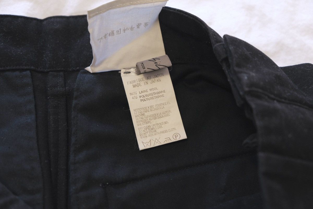 Yohji Yamamoto Yohji Yamamoto pour homme drop crotch calf zipper Sz 2 Size US 32 / EU 48 - 4 Thumbnail