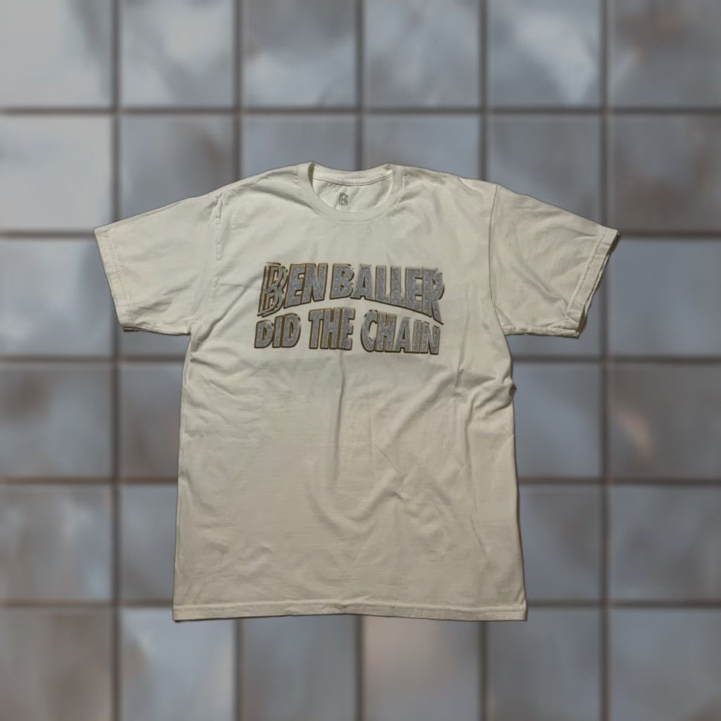 Vintage BB Ben Baller Did The Chain Jeweler Graphic White S/S Crewneck T-Shirt Sz. L Size US L / EU 52-54 / 3 - 1 Thumbnail