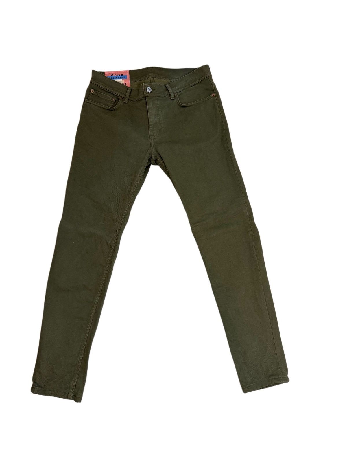 Acne Studios Acne Studios Jeans - Stockholm Green Size US 32 / EU 48 - 1 Thumbnail