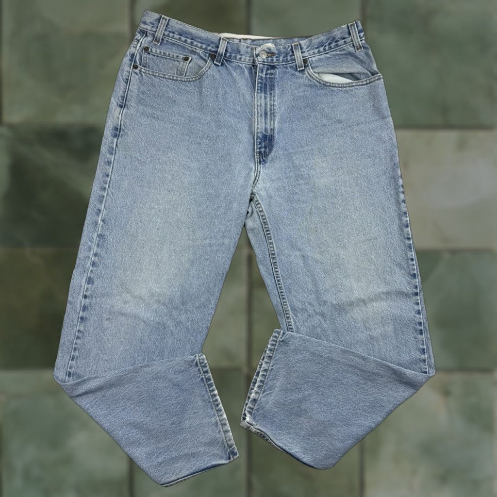 Levi's VINTAGE Levi's Jeans Men 38x30 Blue 90s Grunge Straight Pant Regular Inseam 30 Size US 38 / EU 54 - 1 Thumbnail