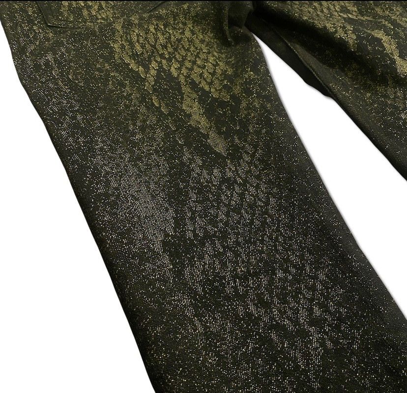 Issey Miyake Issey Miyake SS09 Python Print Denim Size US 28 / EU 44 - 4 Thumbnail