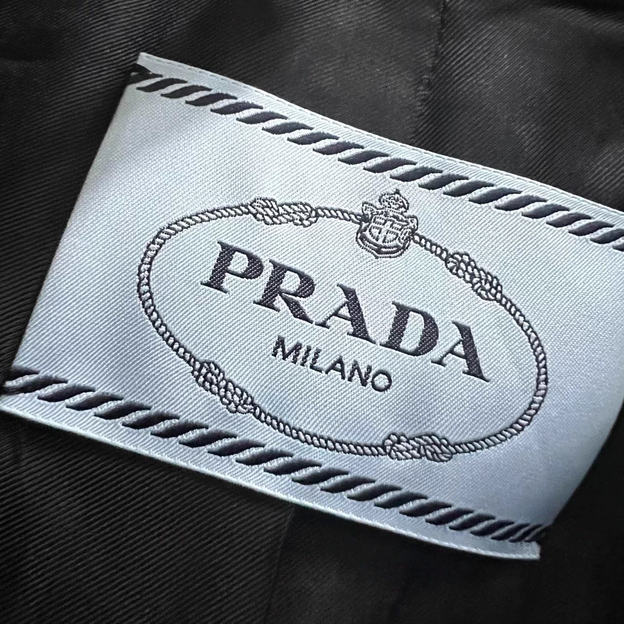 Prada PRADA lace trim denim jacket 40 with tags Size S / US 4 / IT 40 - 5 Thumbnail
