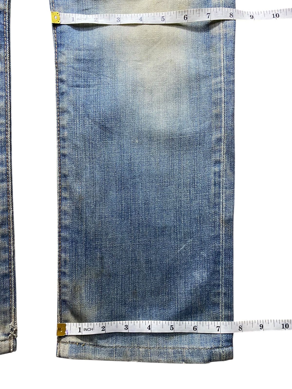 Edwin Edwin Japanese brand Grunge Distressed Jeans Size US 34 / EU 50 - 17 Thumbnail