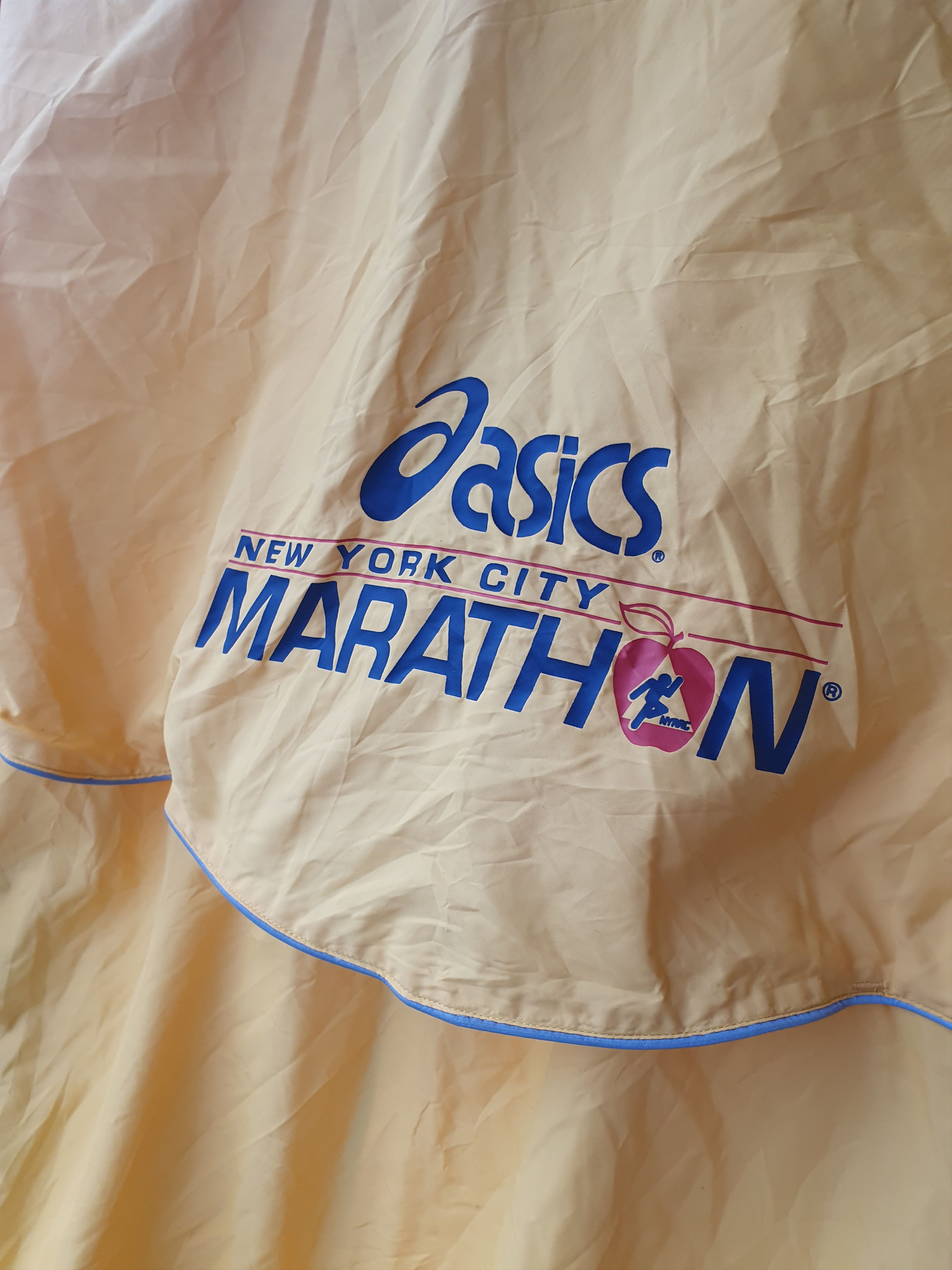 Asics Asics New York City Marathon Windbreaker Unisex jacket sz XL Size US XL / EU 56 / 4 - 3 Thumbnail