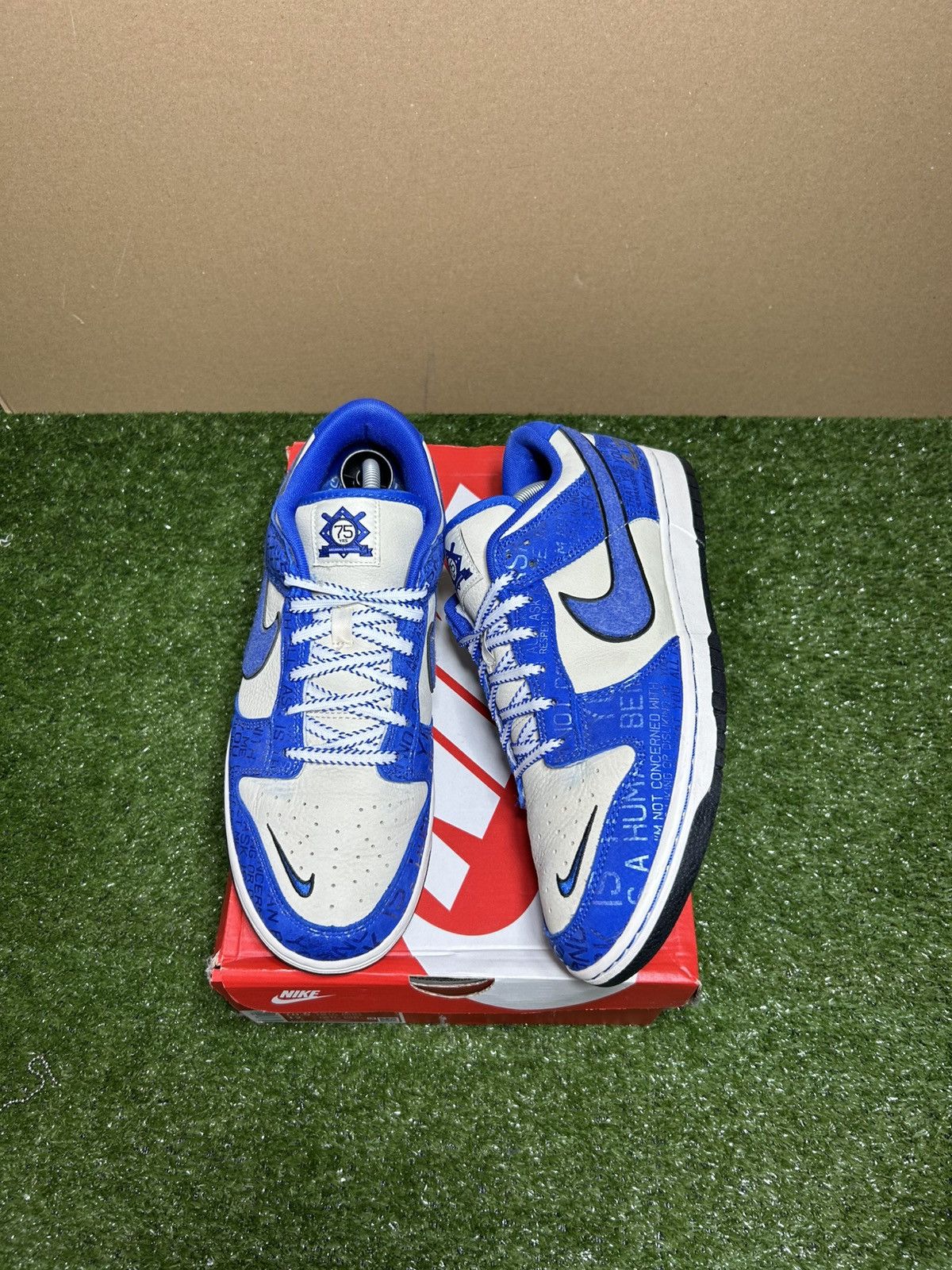 Nike Nike dunk low Jackie Robinson Size US 10.5 / EU 43-44 - 1 Thumbnail