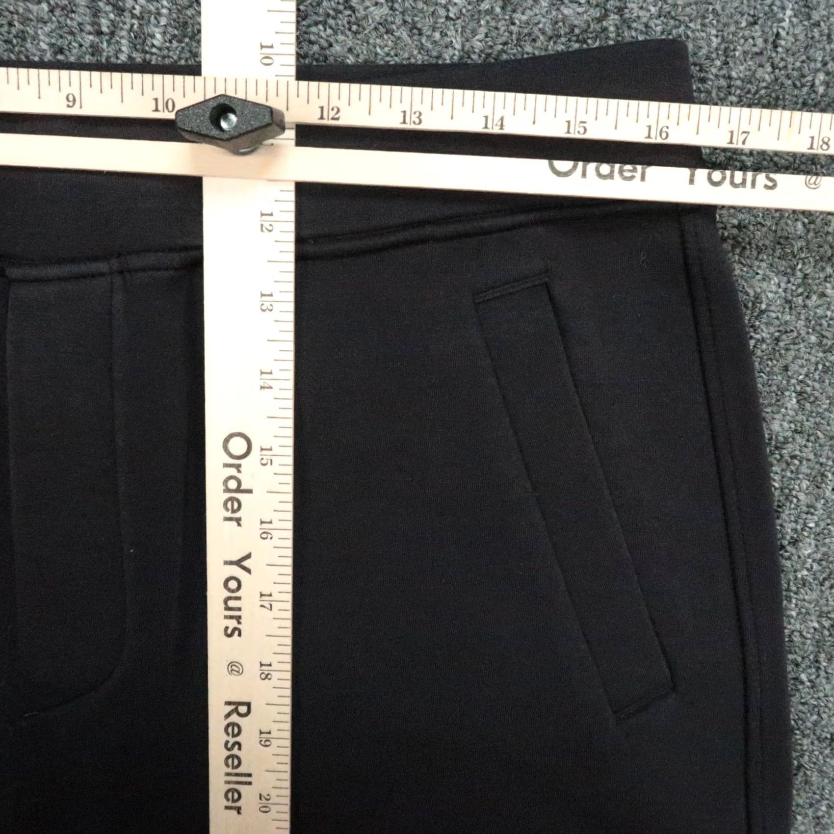Ten Thousand Ten Thousand Pants Mens Large Black Jogger Athletic Performance Stretch Size US 33 - 6 Thumbnail