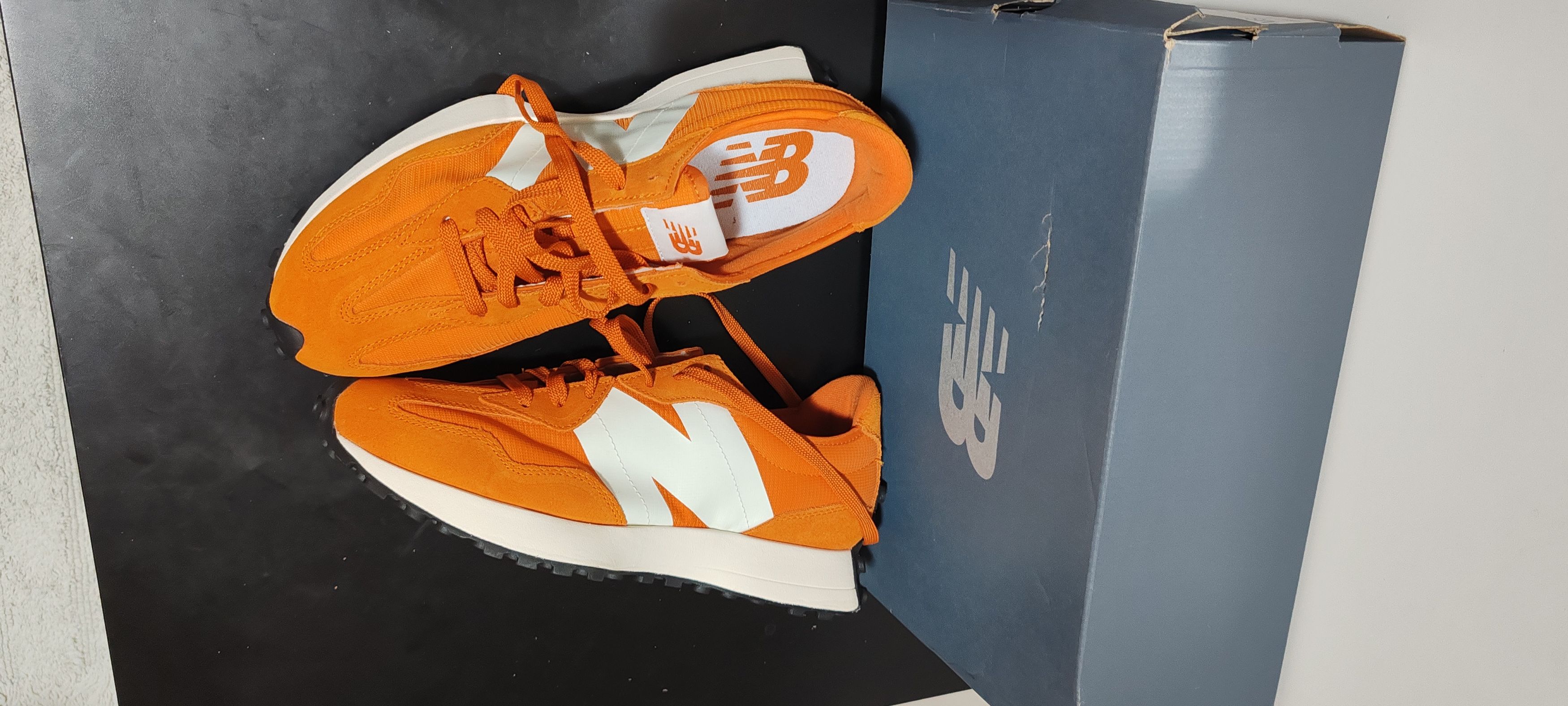 New Balance Baskets New Balance-MS327GC Orange Unisexe Tg:44 Size US 10.5 / EU 43-44 - 8 Thumbnail