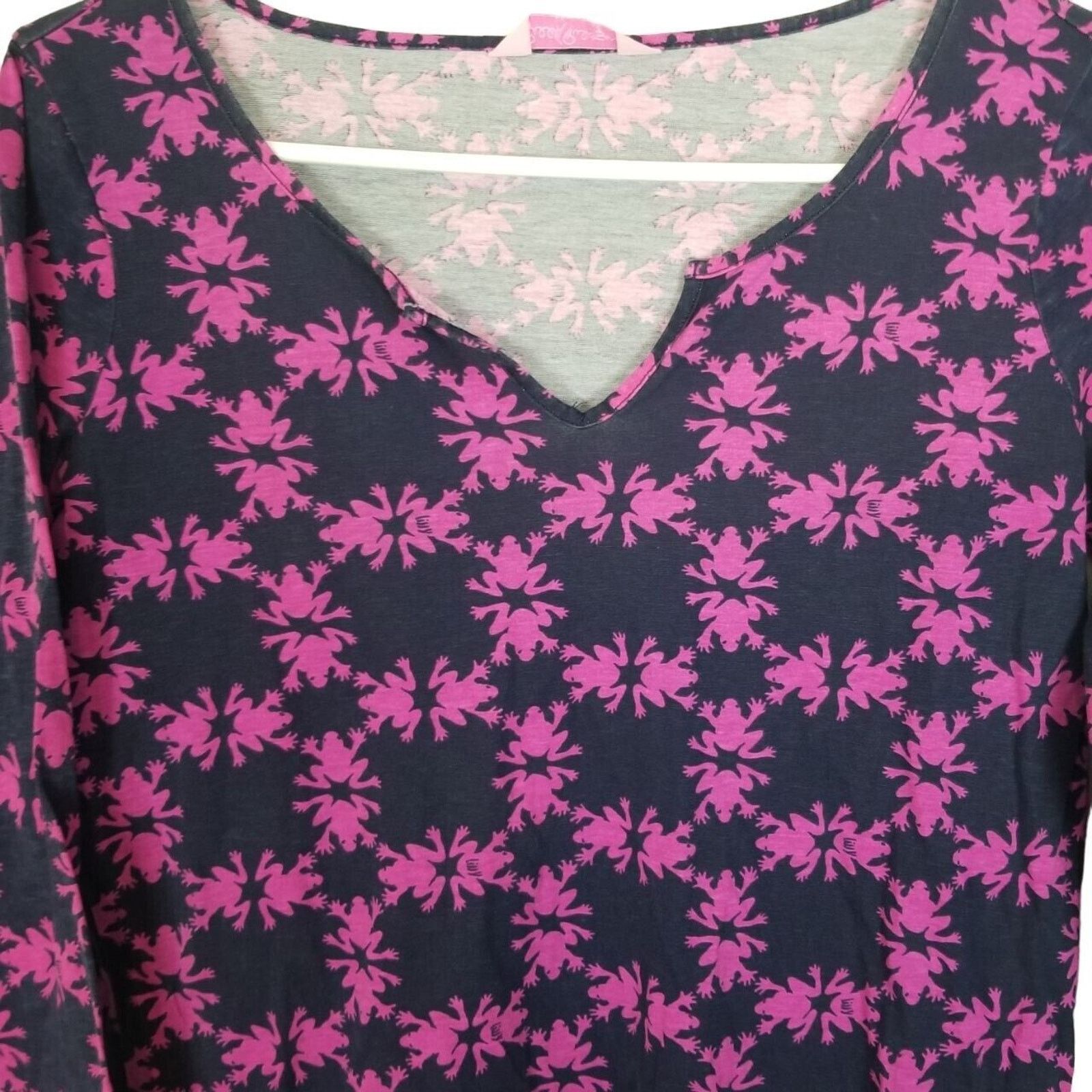 Lilly Pulitzer Lilly Pulitzer Get Happy Gretchen Frog Print Mini Dress XS Size XS / US 0-2 / IT 36-38 - 3 Thumbnail