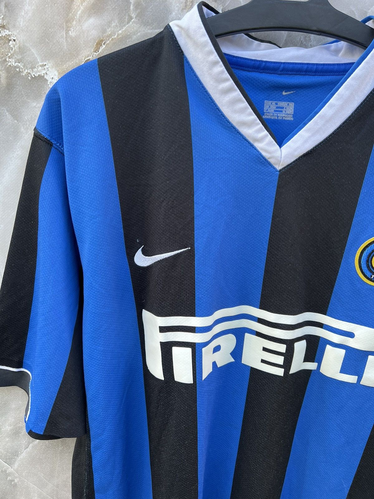 Nike × Vintage Vintage Nike Inter Milan #8 2006/07 Soccer Home Jersey Size US XL / EU 56 / 4 - 5 Thumbnail