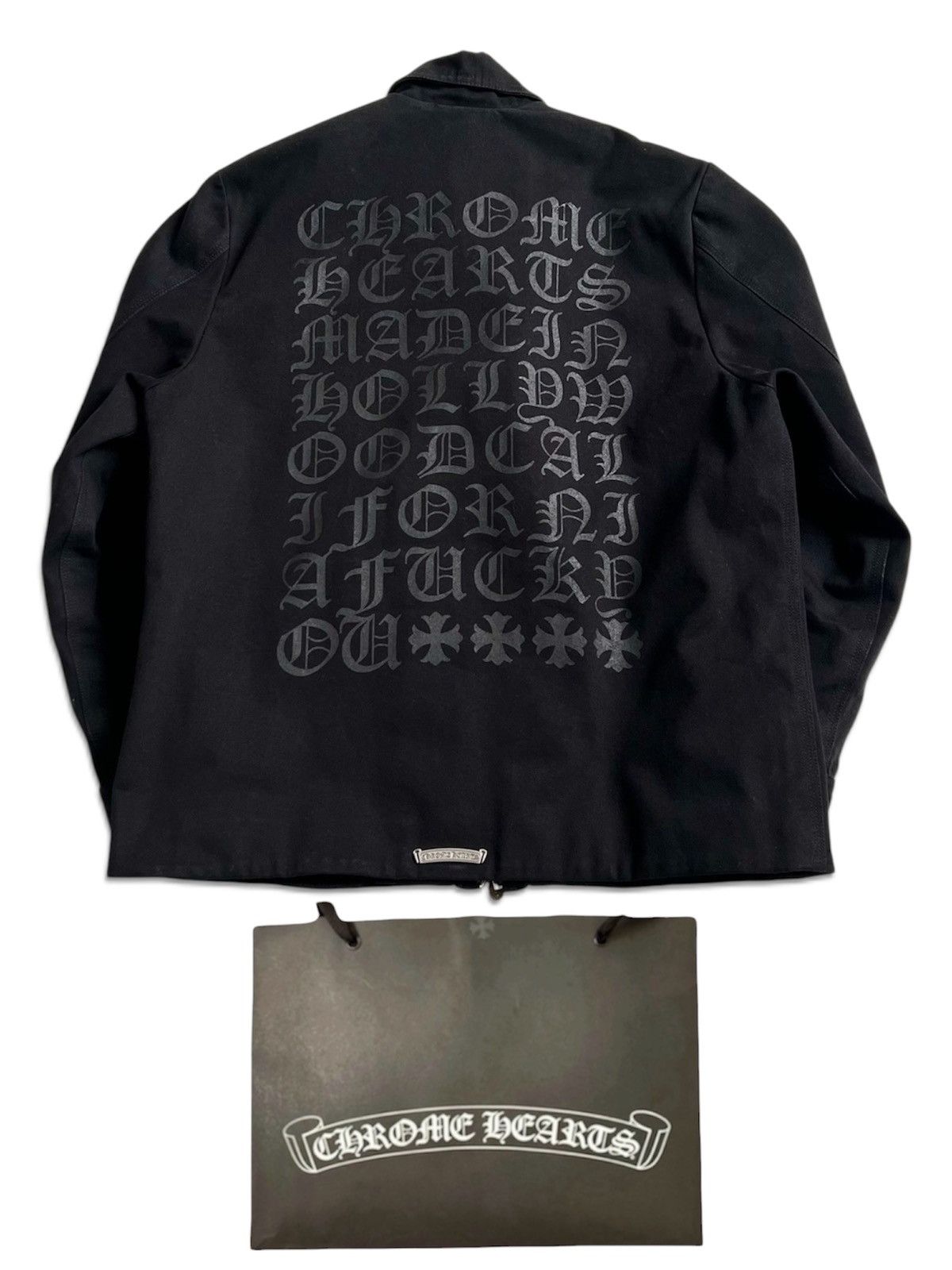 Chrome Hearts Chrome Hearts L Street Meat Canvas Work Jacket Size US L / EU 52-54 / 3 - 1 Thumbnail