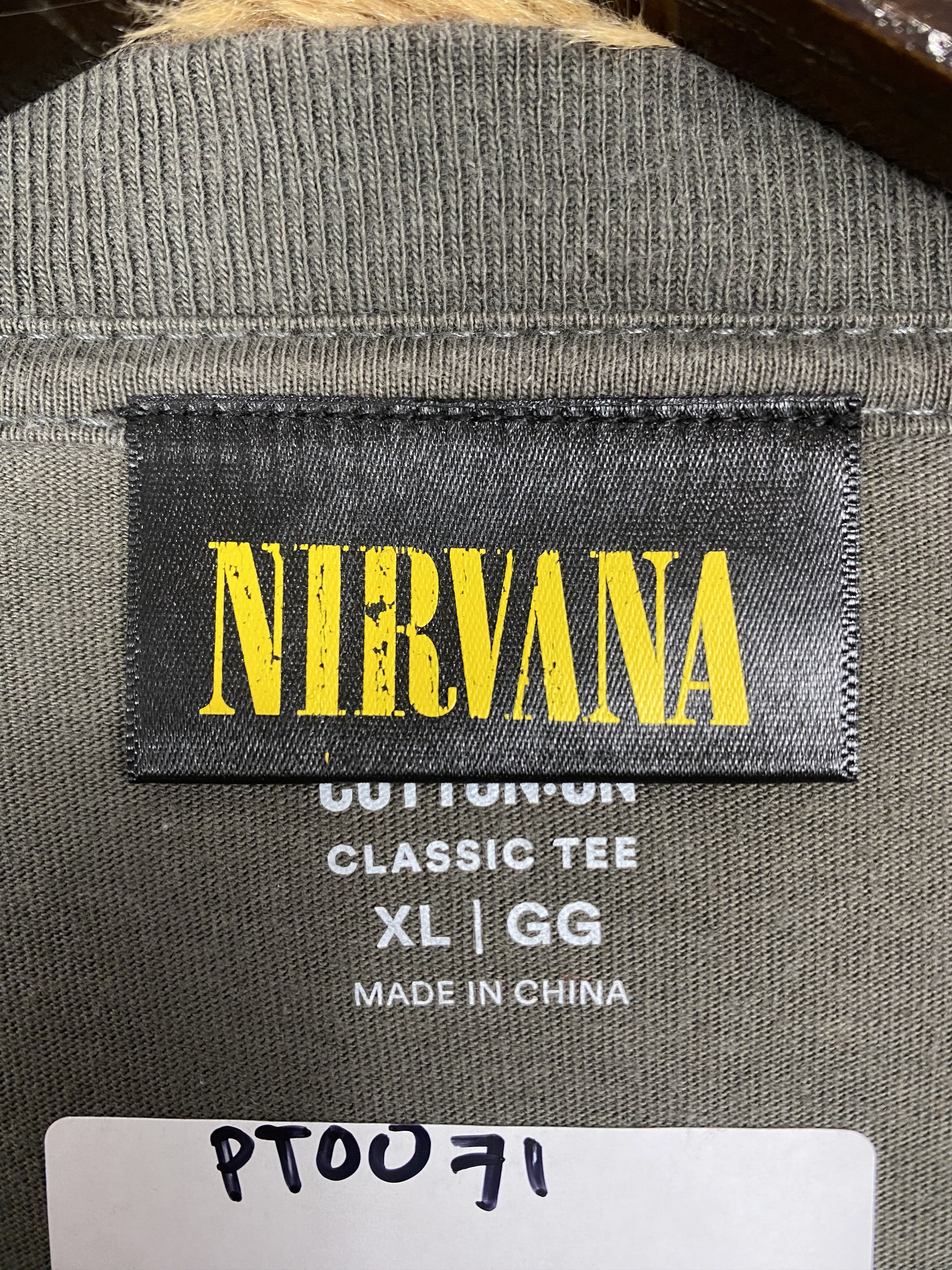 Nirvana Vintage Nirvana Short Sleeve T-Shirts PT0071 Size US XL / EU 56 / 4 - 7 Thumbnail