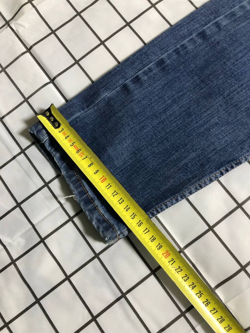 Levi's Levis Mens 502 Straight Jeans Blue Medium Wash Denim Size US 31 - 6 Thumbnail