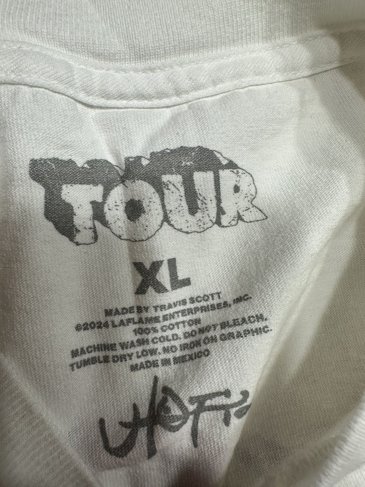 Travis Scott Travis Scott I Can See The Future Utopia Tour Tee/XL Size US XL / EU 56 / 4 - 3 Thumbnail
