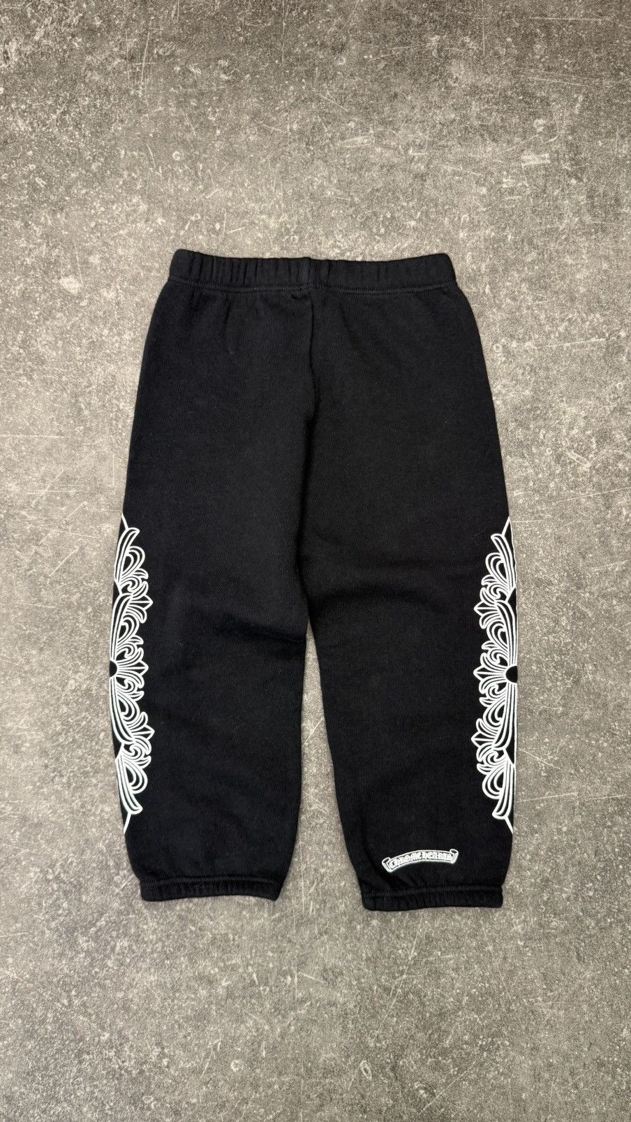 Chrome Hearts Chrome Hearts KIDS Horseshoe Floral Sweatpants Black Size US 26 / EU 42 - 2 Thumbnail