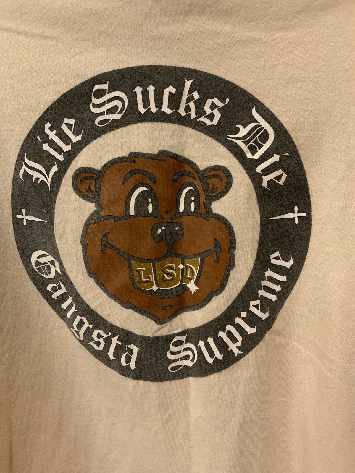 Supreme Supreme Life Sucks Die T-Shirt Natural Size US L / EU 52-54 / 3 - 2 Thumbnail
