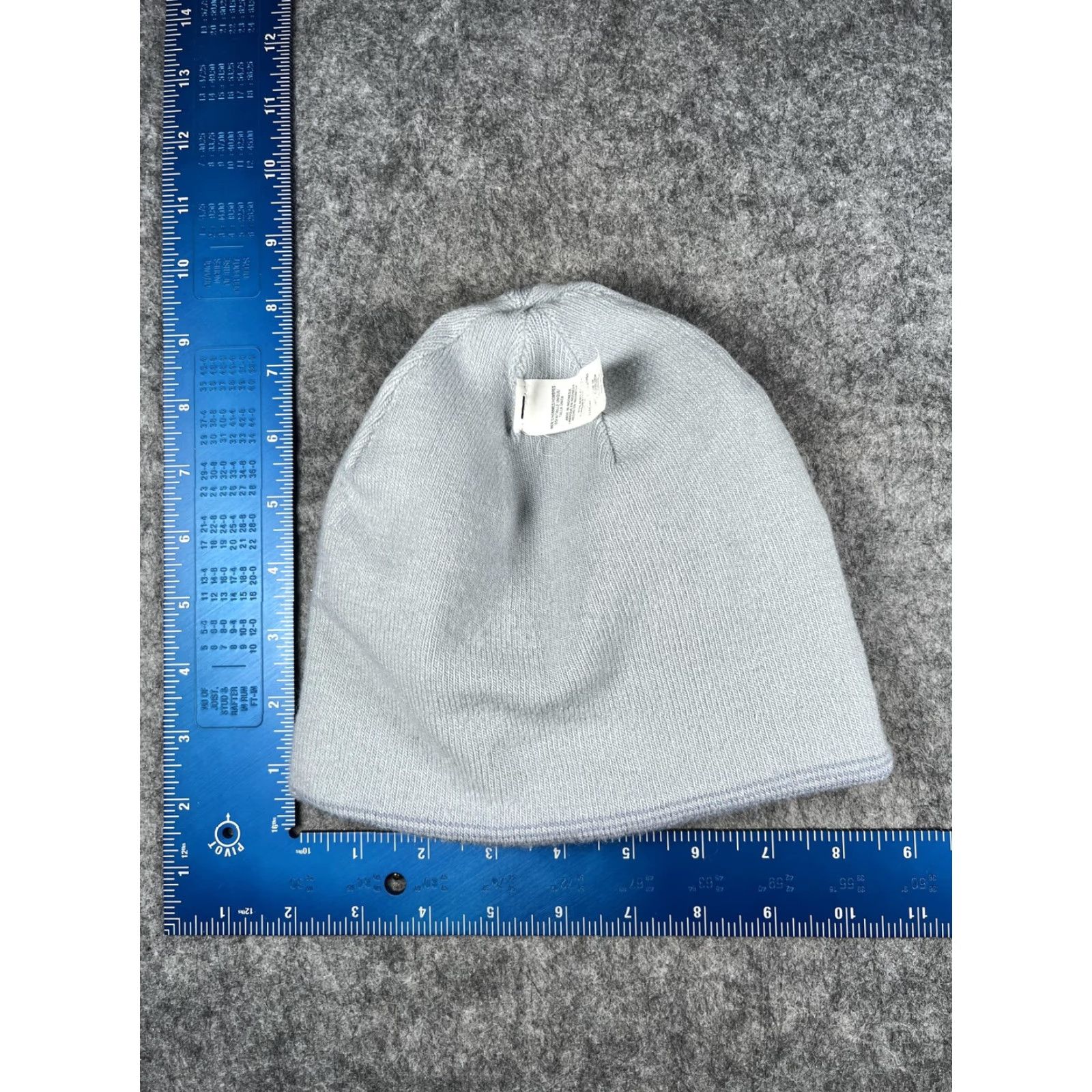 Under Armour Under Armour Hat Beanie Mens One Size Gray Knit Logo Stretch Winter Size ONE SIZE - 6 Thumbnail