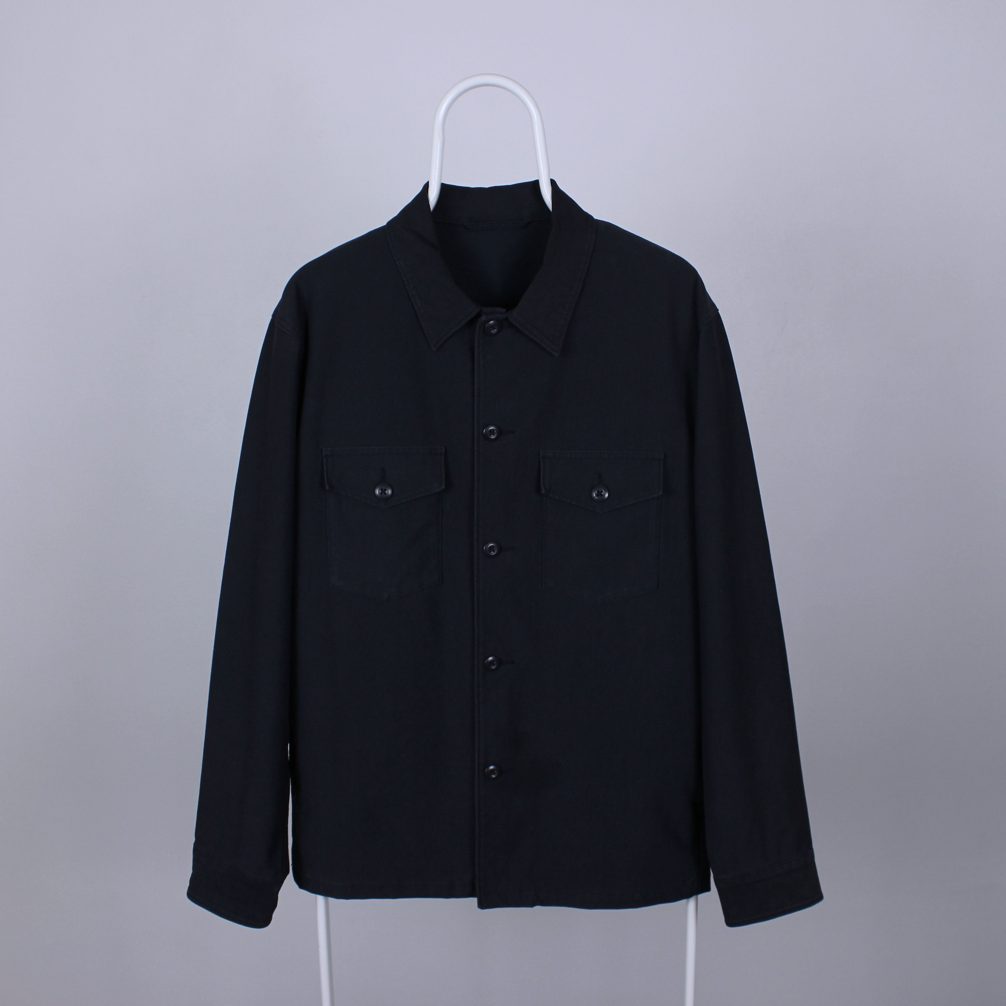Uniqlo Uniqlo jacket cotton multipockets navy blue M Size US M / EU 48-50 / 2 - 2 Thumbnail