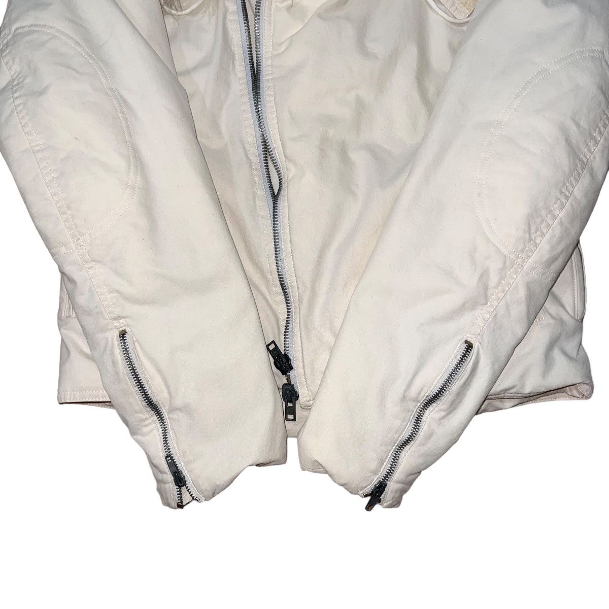 Helmut Lang HELMUT LANG 1999AW moleskin asymmetry Astro Moto Jacket Size US M / EU 48-50 / 2 - 4 Thumbnail