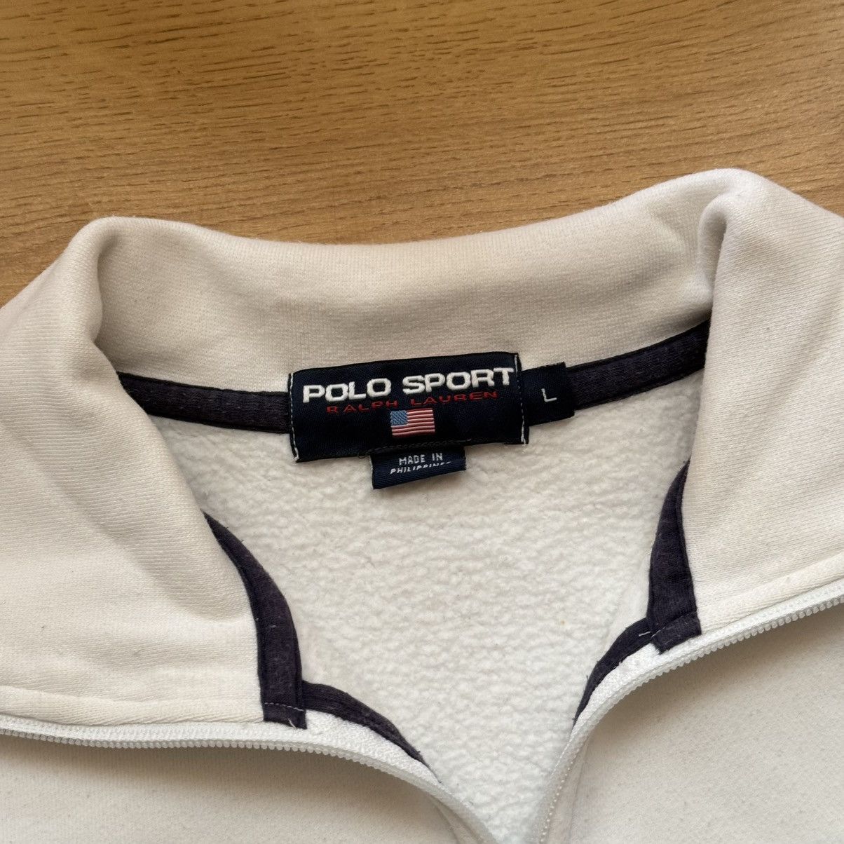 Polo Ralph Lauren Vintage Polo Sport Big Logo Pullover Jumper Sweatshirt Size US L / EU 52-54 / 3 - 3 Thumbnail