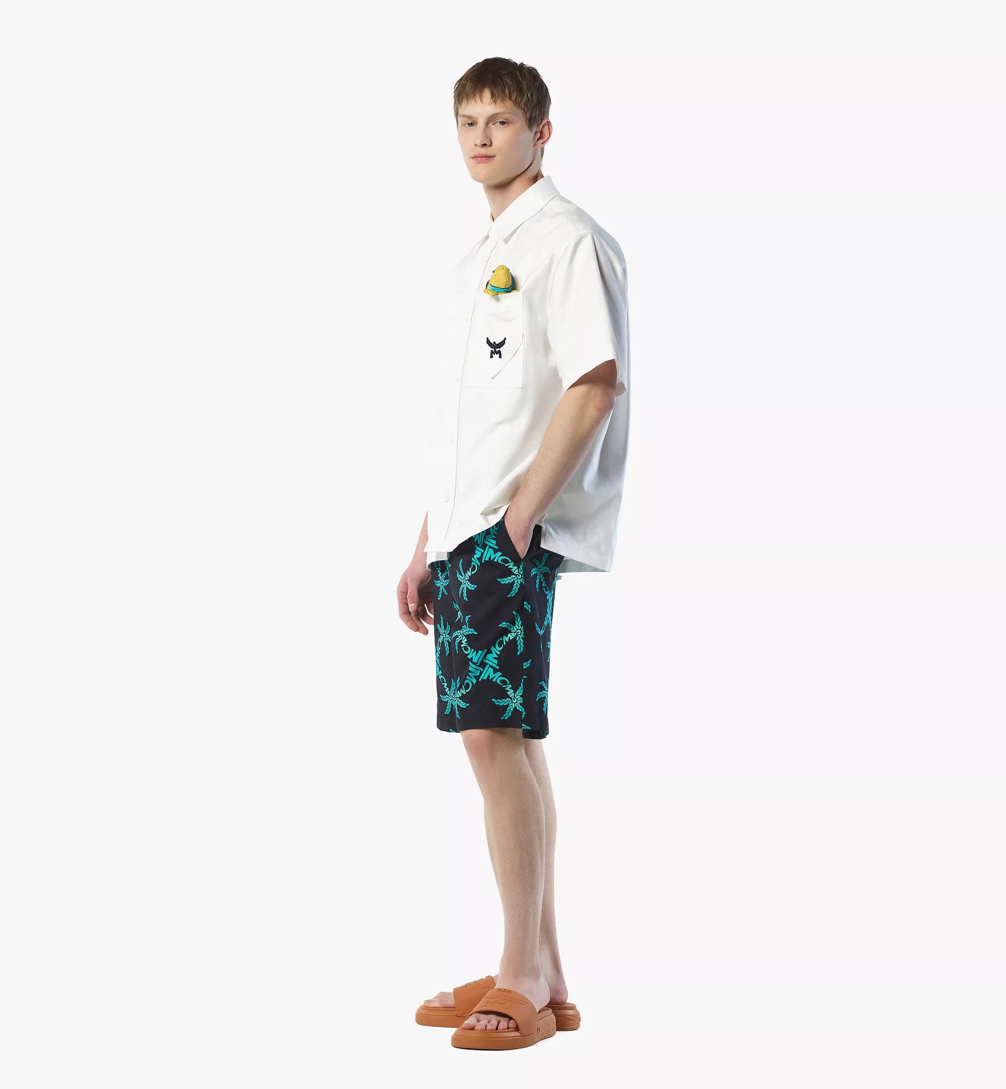 MCM o1mt1gz0725 Shorts in Black/Blue Size US 36 / EU 52 - 4 Thumbnail