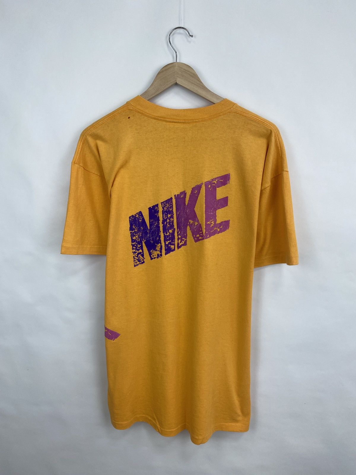 Nike 🇺🇸 Vintage 90s Nike 3D Made in USA T-Shirt Retro Rare Y2K Size US XL / EU 56 / 4 - 8 Thumbnail