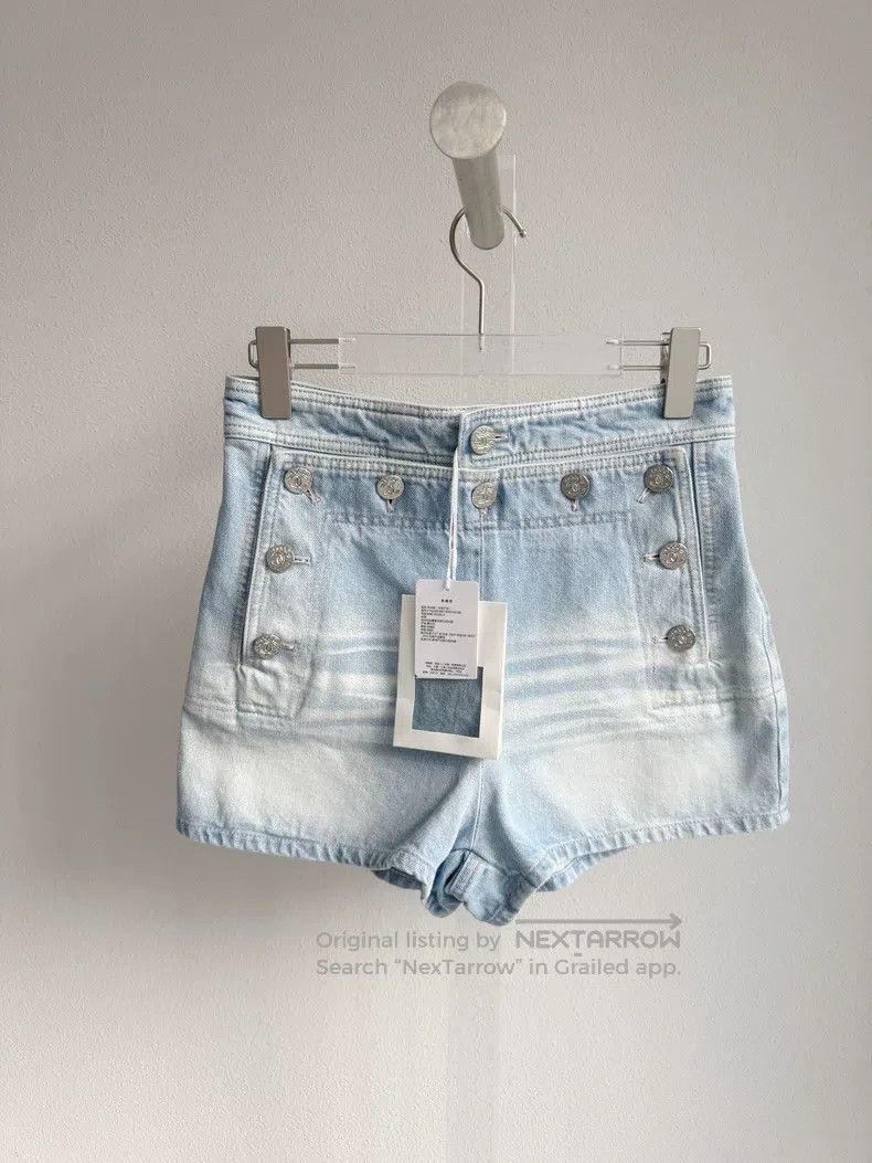 Chanel Chanel Denim shorts Size 24" / US 00 / IT 34 - 2 Thumbnail