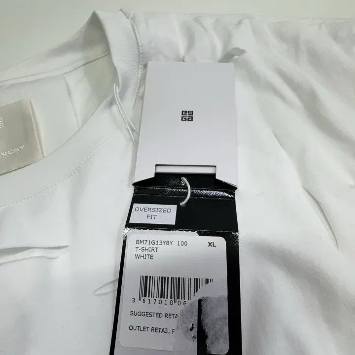Givenchy Givenchy Givenchy Distressed Logo TShirt for Men -2507 Size US XL / EU 56 / 4 - 7 Thumbnail