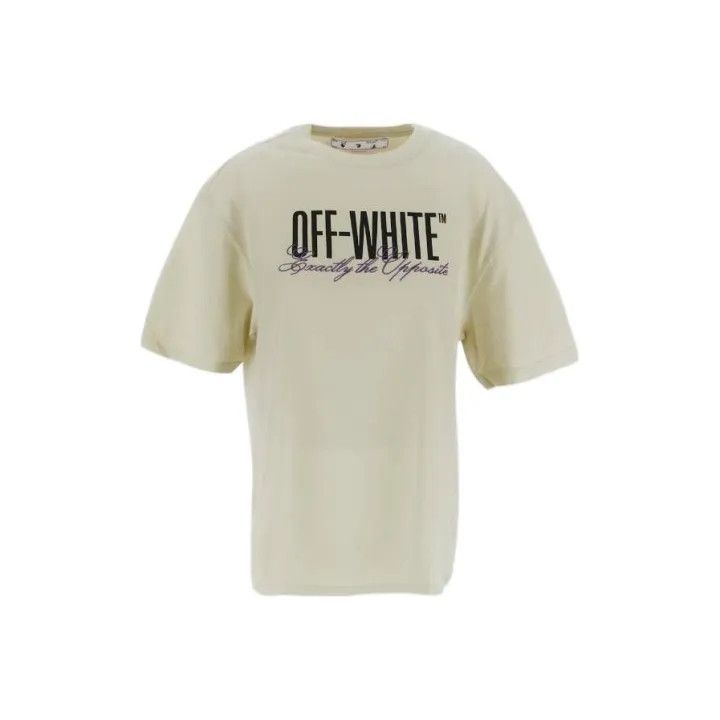 Off-White Off-White Short Sleeve Logo T-Shirt for Women 0079 Size XS / US 0-2 / IT 36-38 - 1 Thumbnail