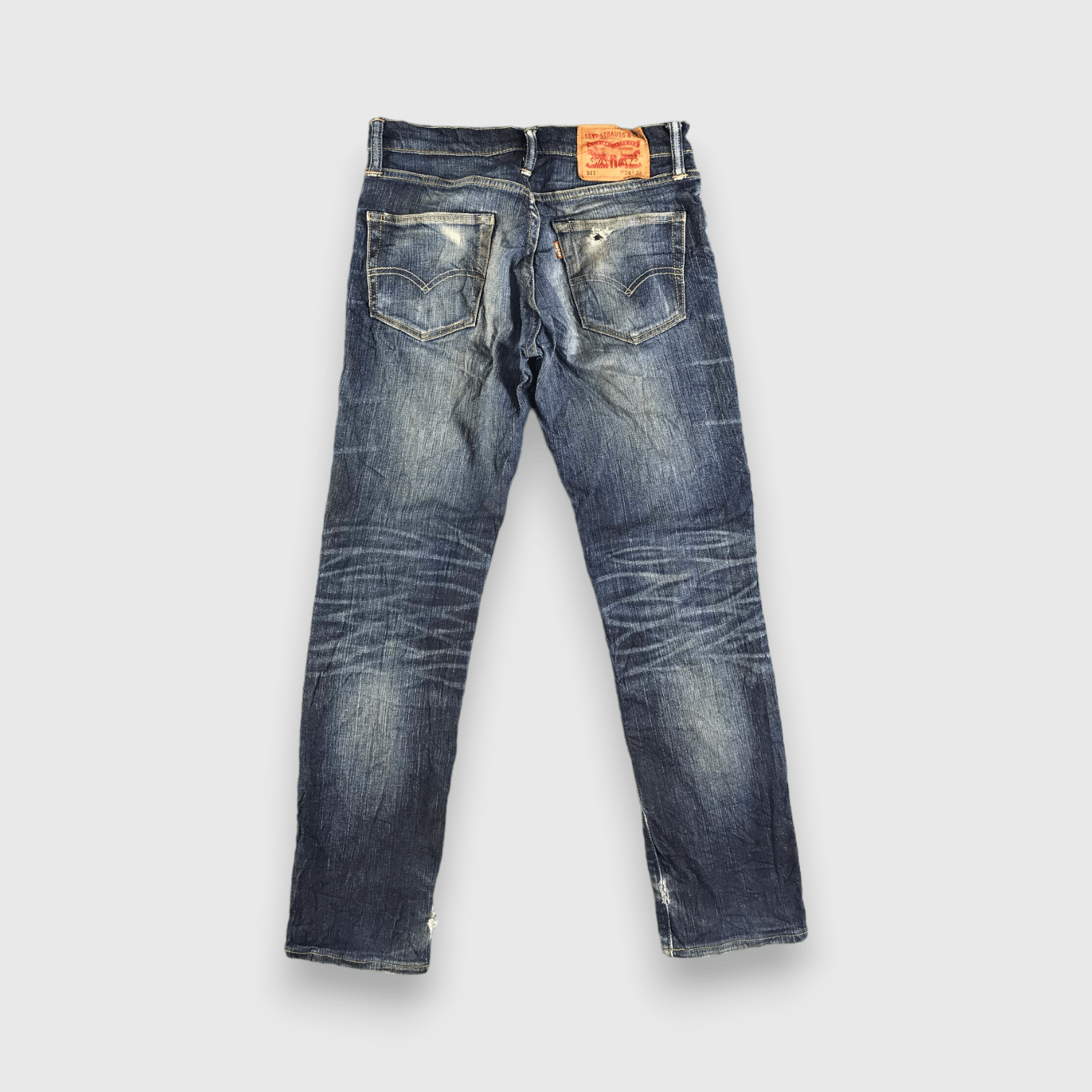 Levi's Vintage Blue Wash Levis 511 Jeans-J3993 Size US 30 / EU 46 - 2 Thumbnail