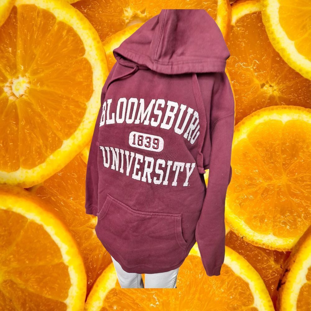 Other Ouray Bloomsburg University 1839 Burgundy Pullover Hoodie Sw Size US M / EU 48-50 / 2 - 1 Thumbnail