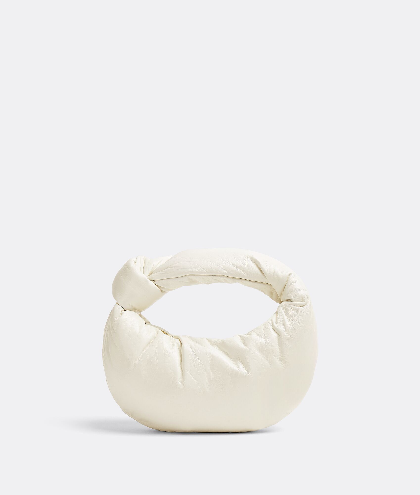 Bottega Veneta Mini Jodie Puffy Leather Bag White Size ONE SIZE - 1 Thumbnail
