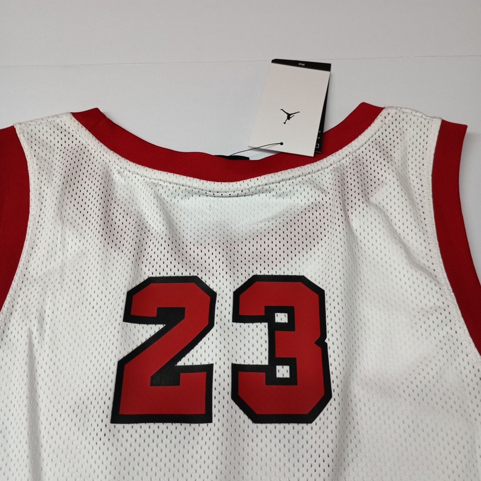 Jordan Brand Jordan Jersey-Style Mesh Women's Plus Size 3X White Red Tank Size 3XL / US 20-22 - 9 Thumbnail