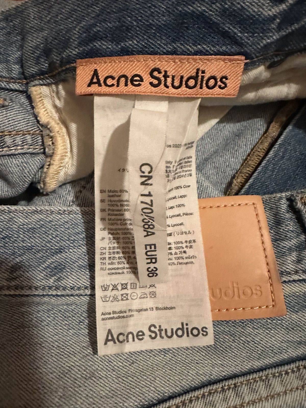 Acne Studios Acne Studios 2021m Denim Size US 30 / EU 46 - 4 Thumbnail