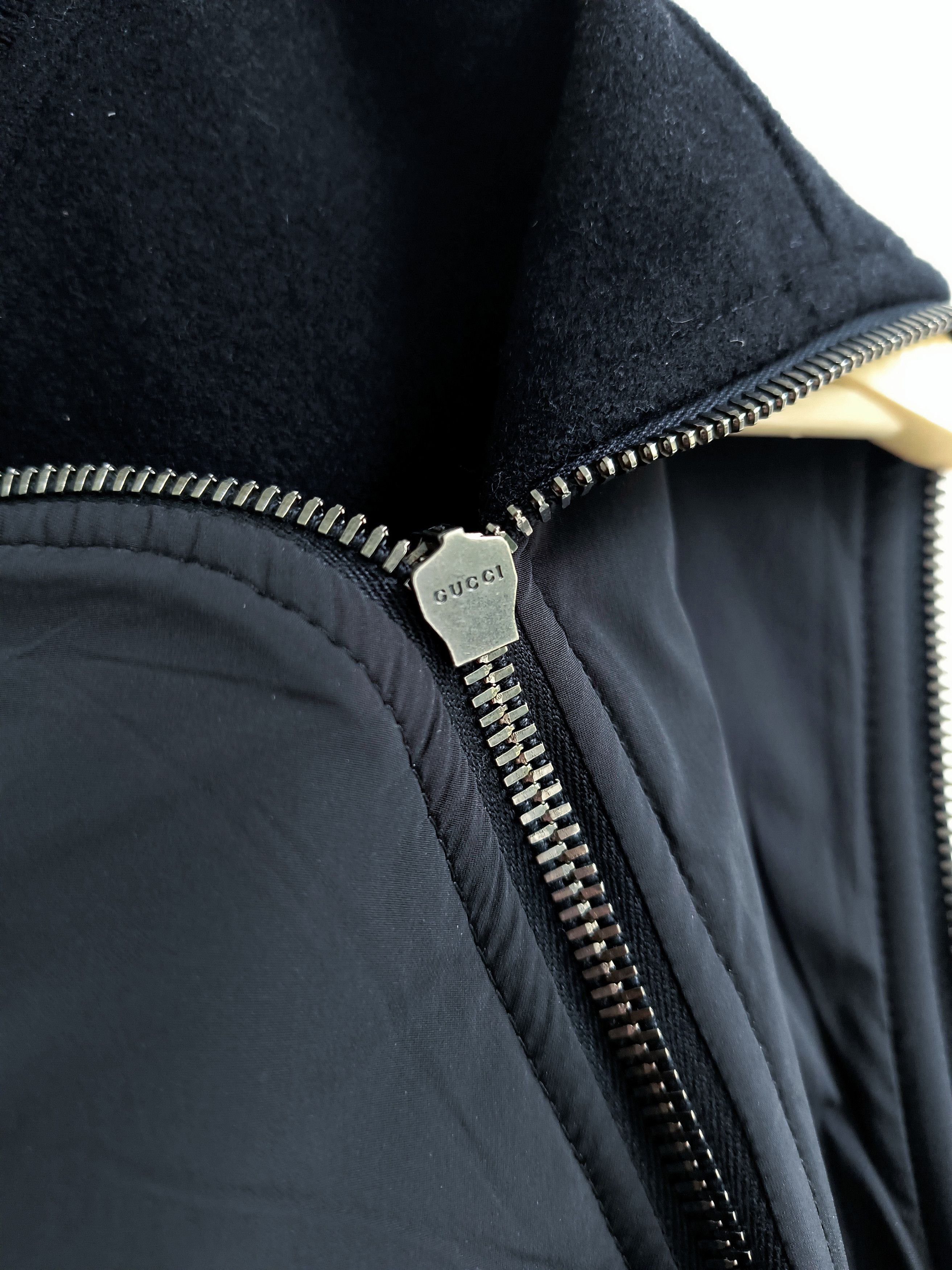 Gucci Gucci Black Wool/Nylon Jacket Vest 2in1 Size US M / EU 48-50 / 2 - 7 Thumbnail