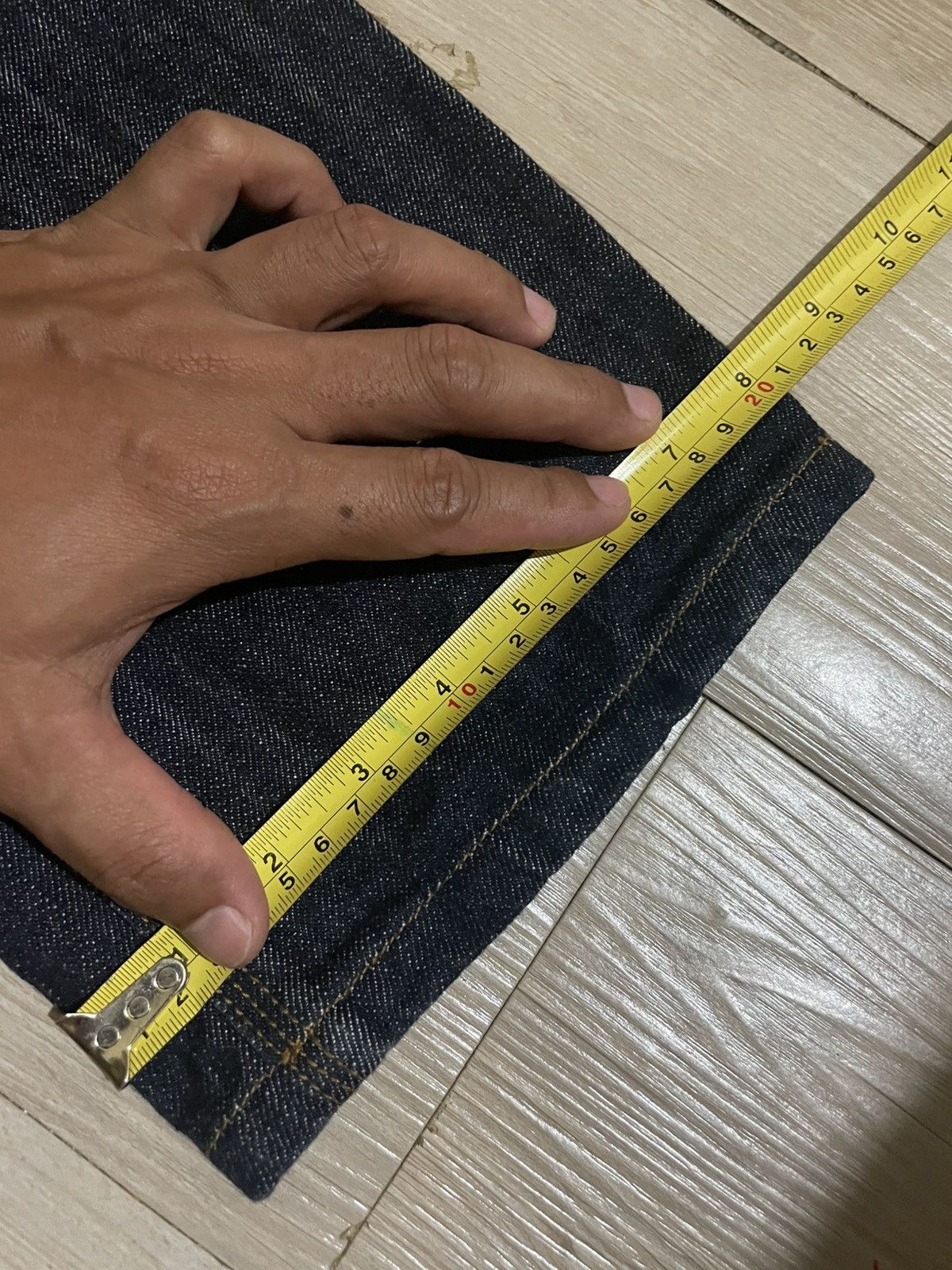 Edwin Rare❗️ Bushpants Edwin Jeans Double Waist Denim Size US 33 - 9 Thumbnail