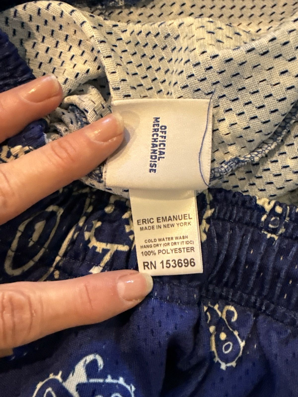 Eric Emanuel Eric Emanuel Mesh Shirts Large -Blue Size US 34 / EU 50 - 6 Thumbnail