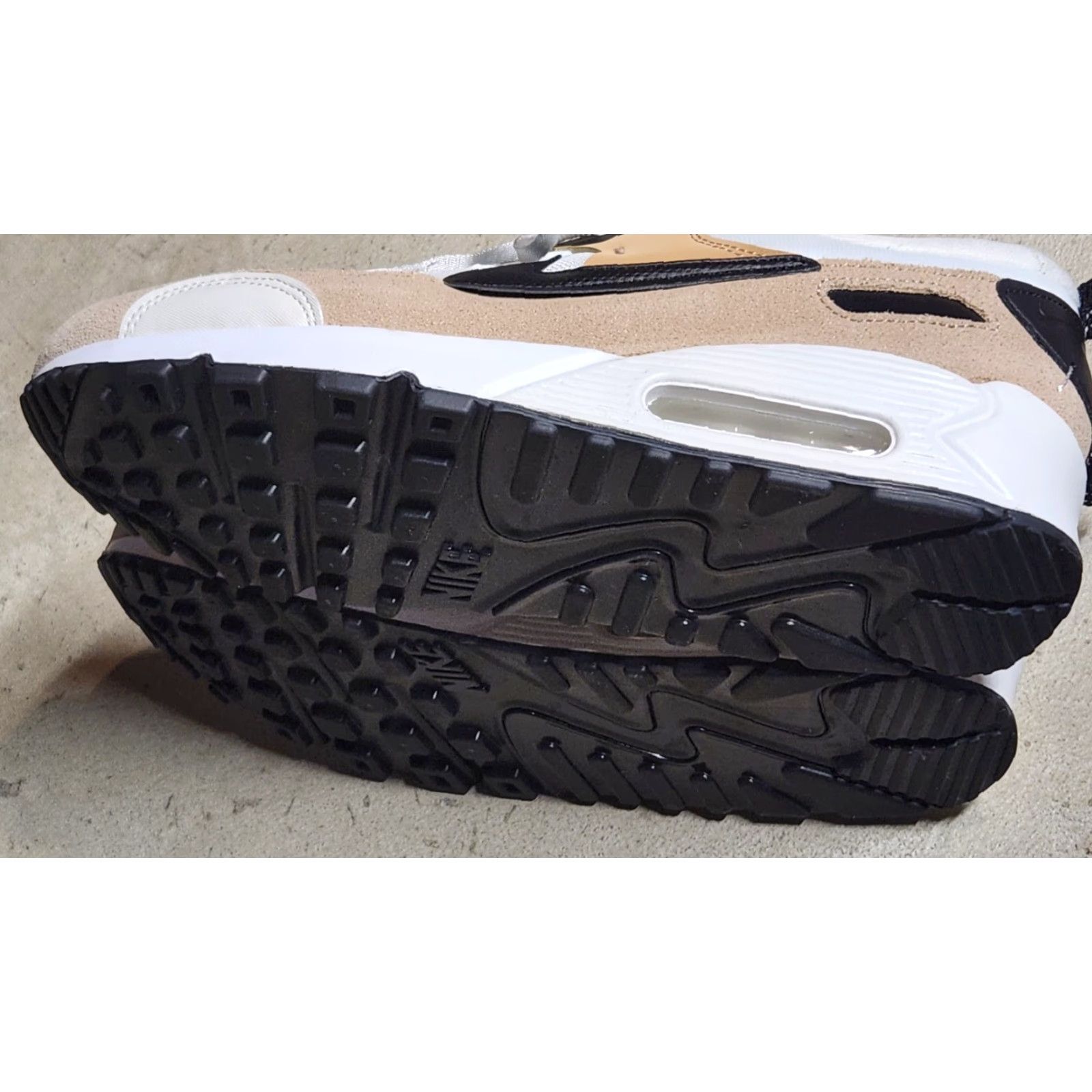 Nike Nike Air Max 90 Futura Hemp Tan Phantom Sanddrift DM9922-002 11.5 Womens Athletic Sneakers B Width Size US 12 / IT 42 - 4 Thumbnail