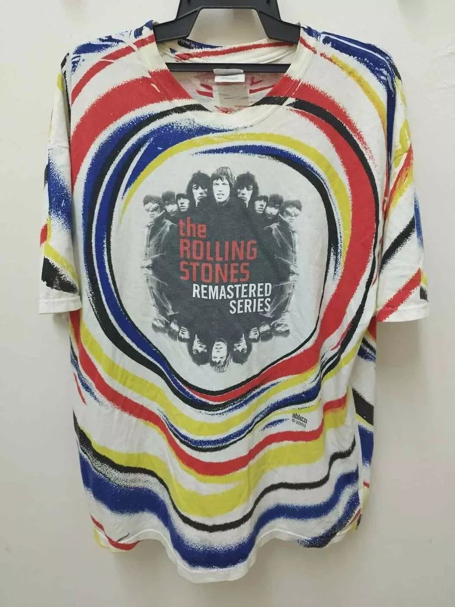 Band Tees × The Rolling Stones Vintage rolling stones remastered tshirt 2002 Size US XL / EU 56 / 4 - 1 Thumbnail