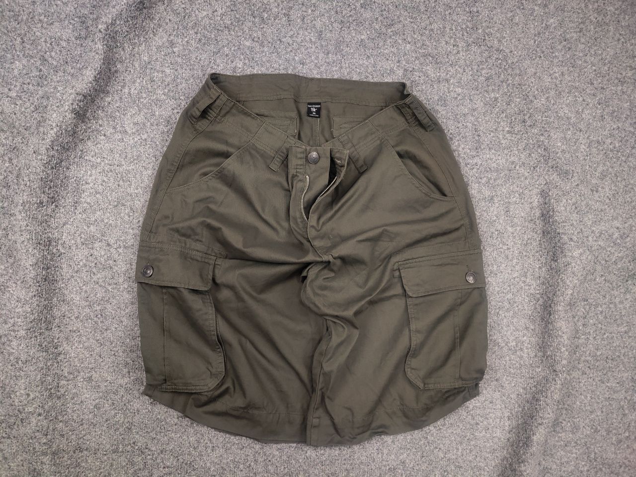 True Religion Vintage True Religion Military Baggy Cargo Short Y2K Supreme Size US 36 / EU 52 - 1 Thumbnail