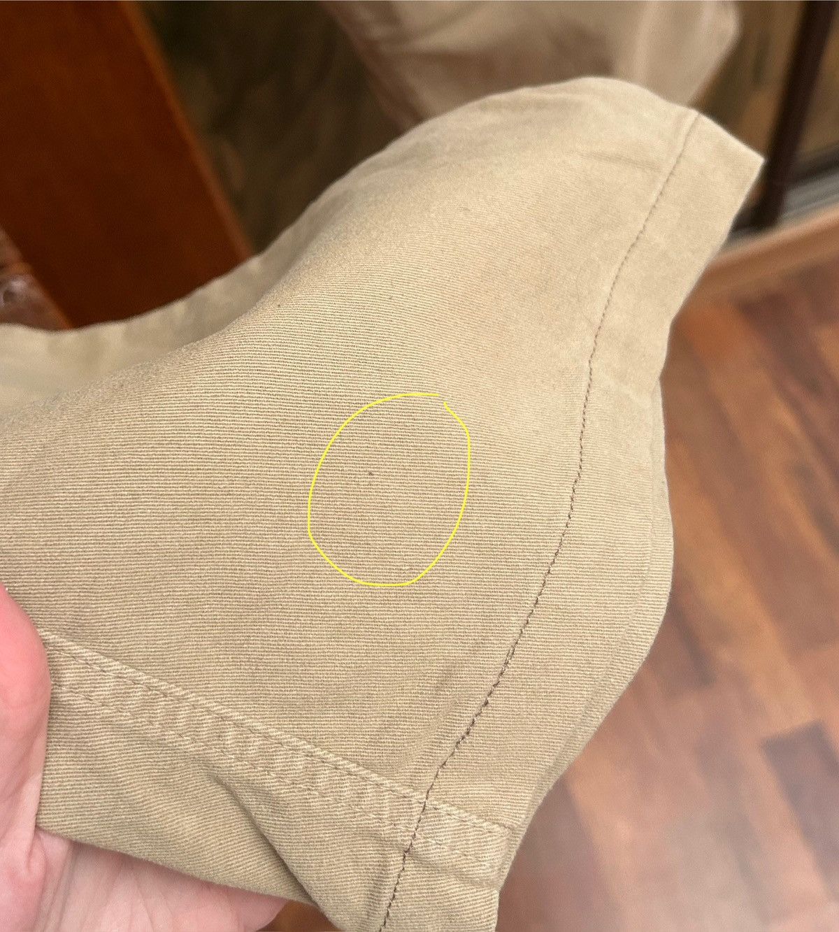 Golden Goose Golden Goose Deluxe Brand Mens Khaki Chino Pants Straight L Size US 34 / EU 50 - 11 Thumbnail