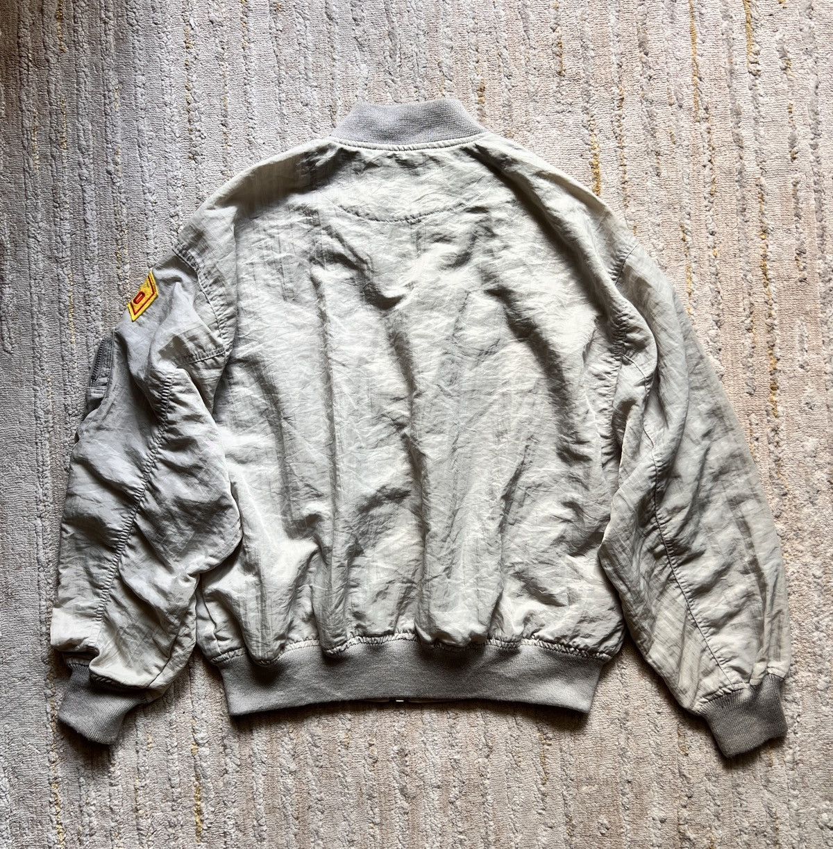 Vintage Vtg Pole Position Top Light Bomber Race Jacket Size US L / EU 52-54 / 3 - 9 Thumbnail